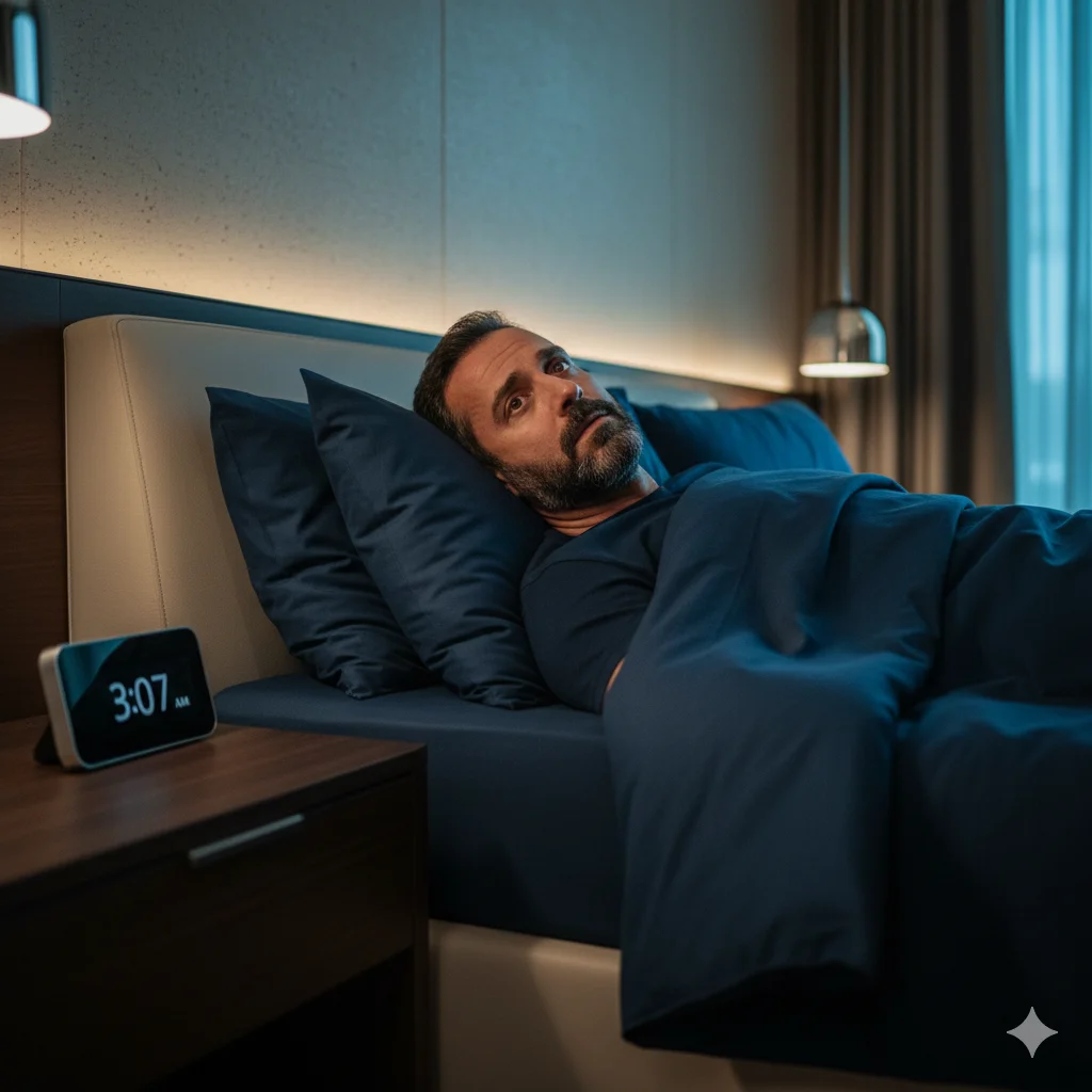 Sleep recovery challenges and restless nights